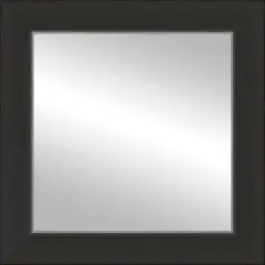 Timeless Frames&reg; Port Espresso & Silver 12" x 12" Framed Mirror