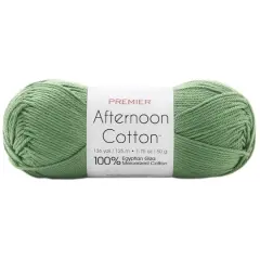 Premier&reg; Afternoon Cotton&trade; Yarn Spring Green