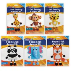 Creativity Street&reg; Animal Felt & Foam Craft Kit Set