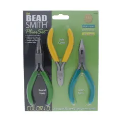 The Beadsmith&reg; 3 Piece Economy Plier Set