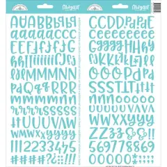Doodlebug Design Inc.&trade; Abigail&trade; Font Alpha Cardstock Stickers Swimming Pool