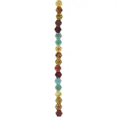 Autumn Czech Glass Flower Beads, 10.6mm by Bead Landing&trade;