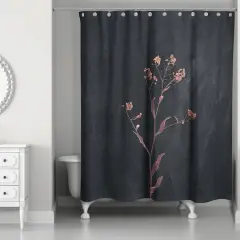 Spicy Botanical 71" x 74" Shower Curtain