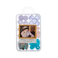John Bead Masterpiece Collection Glass Bead Box Mix The Plum/Edouard Manet