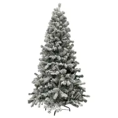 6.5ft. Unlit Heavily Flocked Madison Pine Artificial Christmas Tree