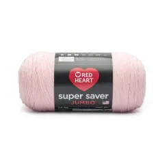 Red Heart&reg; Super Saver&reg; Solid Jumbo Yarn, 14oz. Baby Pink