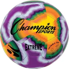 Champion Sports Size 5 Extreme Tie Dye Soccer Ball