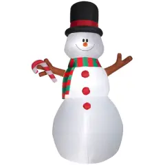 10ft. Animated Airblown&reg; Inflatable Christmas Swiveling Snowman