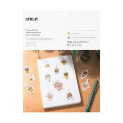 Cricut&reg; Gold Printable Vinyl, 10ct.
