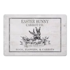 Easter Bunny Carrot Farm 4 27" x 18" Floor Mat