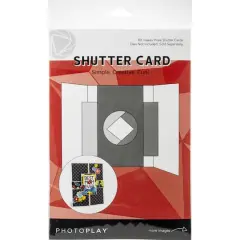 Photoplay&trade; Shutter Card, 3ct.