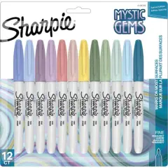 Mystic Gems Sharpie&reg; Fine Point Permanent Markers, 12ct.