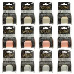 The Beadsmith&reg; Wire Elements&trade; 20 Gauge Tarnish Resistant Medium Temper Gold, Silver & Copper Wire, 12ct.
