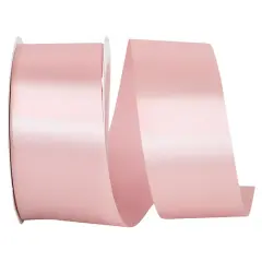 JAM Paper 1.875" x 50yd. Single Face Satin Allure Ribbon Quartz