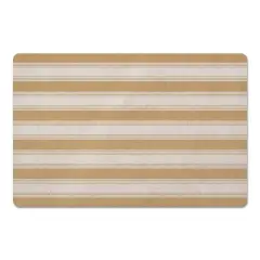 Stripe Floor Mat Gold