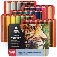 Arteza&reg; 120 Piece Expert Watercolor Pencil Set