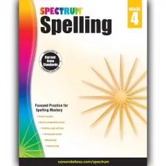 Spectrum&reg; Spelling Workbook, Grade 4