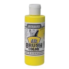 Jacquard Airbrush Color, 4oz. Fluorescent Yellow