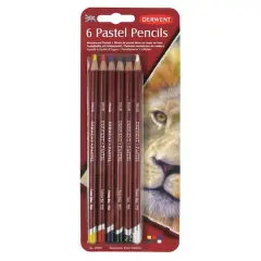Derwent&reg; Pastel Pencil 6 Color Set