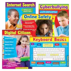 Technology Primary Learning Charts Combo Pack, Set of 5