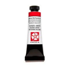Daniel Smith Extra Fine&trade; Watercolor Paint, 15mL Cadmium Red Scarlet Hue
