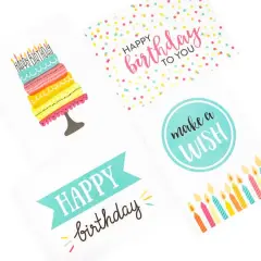 Happy Birthday Cards & Envelopes by Recollections&trade;, 4.25" x 5.5"
