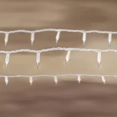 50ct. Clear Mini String Lights with White Cord by Ashland&reg;