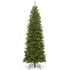 7 ft. Unlit North Valley Spruce Pencil Artificial Christmas Tree