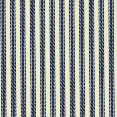 Springs Creative Navy Harvest K Stripe Print Fabric