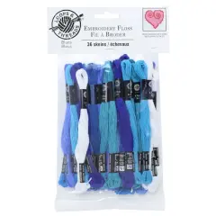 Blues Embroidery Floss By Loops & Threads&reg;