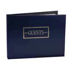 Hortense B. Hewitt Co. All Occasion Navy Guest Book
