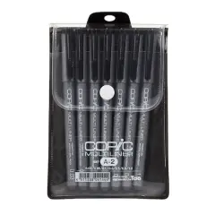 Copic&reg; Black Multiliner Pen Set, A-2