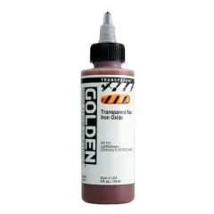 Golden&reg; High Flow Acrylics, 4oz. Transparent Red Iron Oxide