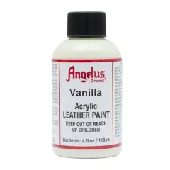 Angelus&reg; Acrylic Leather Paint, 4oz. Vanilla