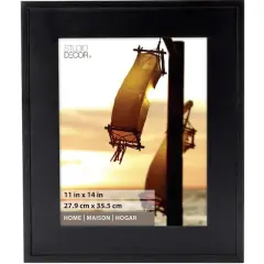 Home Black Hampton Frame by Studio D&eacute;cor&reg;