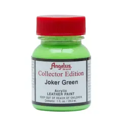 Angelus&reg; Collector Edition Acrylic Leather Paint, 1oz. Joker Green