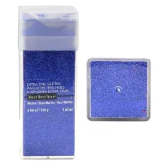 4.5oz. Extra Fine Glitter by Recollections&trade; Marine