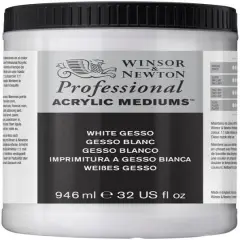 Winsor & Newton&reg; Professional Acrylic Medium, White Gesso