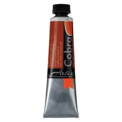 Cobra Artist Water Mixable Oil Colour, 40mL 378 Transparent Oxide Red