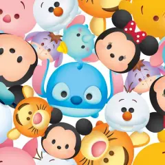Disney&reg; Tsum Tsum Mickey & Friends Multi Fleece Fabric