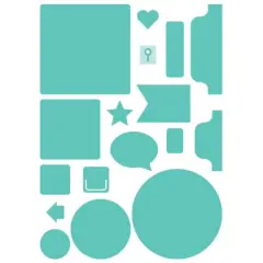 Cuttlebug&reg; Planner Embellishment Die Set