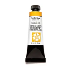 Daniel Smith Extra Fine&trade; Watercolor Paint, 15mL New Gamboge