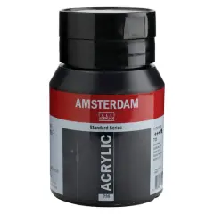 Amsterdam 500mL Standard Series Acrylic Paint 735 Oxide Black