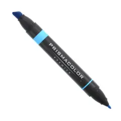 Prismacolor&reg; Premier&reg; Chisel/Fine Art Marker, Blues/Greens PM 39 True Blue
