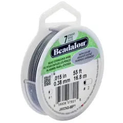 Beadalon&reg; 7 Strand Bead Stringing Wire, Satin Silver