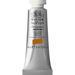 Winsor & Newton&reg; Designers Gouache Gold Ochre
