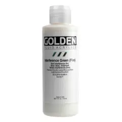 Golden&reg; Fluid Interference Acrylics 4oz. Interference Green (Fine)
