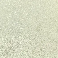 Nassimi Stingray Faux Leather Vinyl, Pearl White