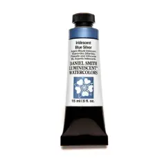 Daniel Smith Luminescent&trade; Watercolor Paint, 15mL Iridescent Blue Silver