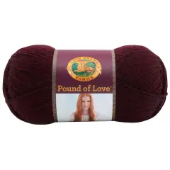 Lion Brand&reg; Pound of Love&reg; Yarn Claret